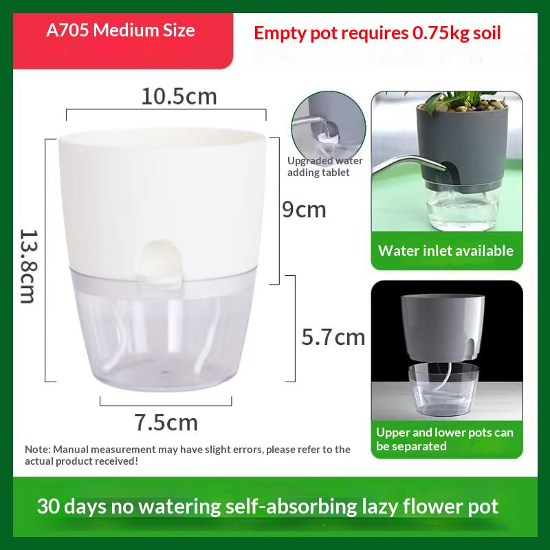 Self-Watering Smart Plant Pot | Keeps Plants Healthy for Weeks
