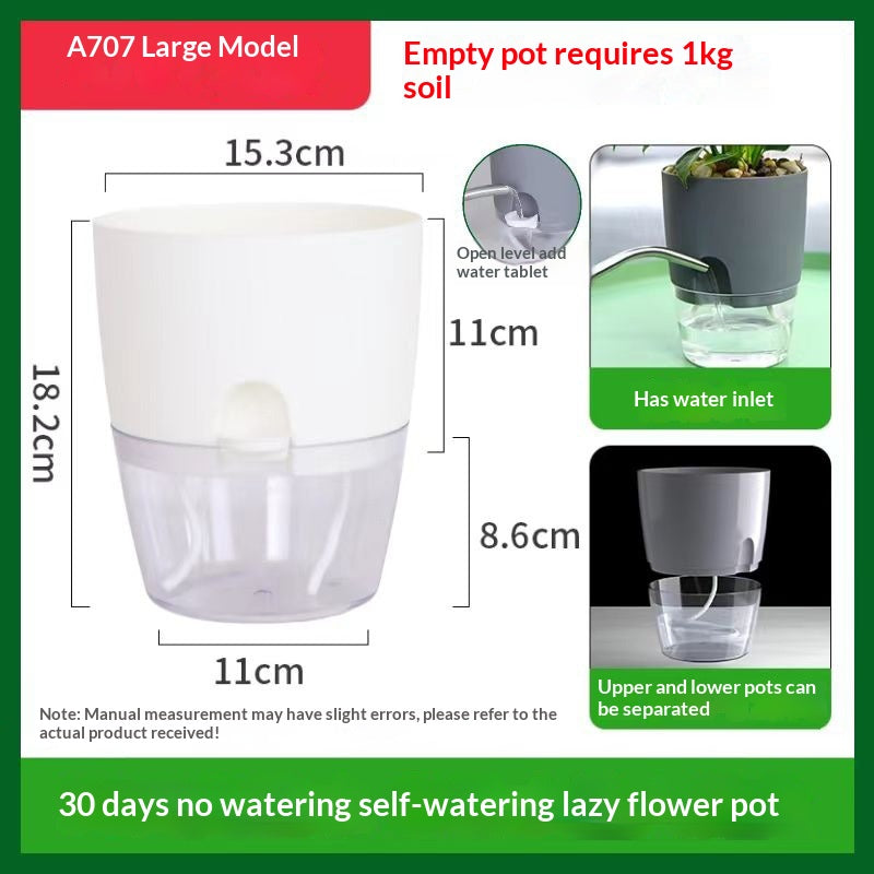 Self-Watering Smart Plant Pot | Keeps Plants Healthy for Weeks