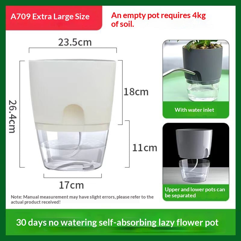 Self-Watering Smart Plant Pot | Keeps Plants Healthy for Weeks