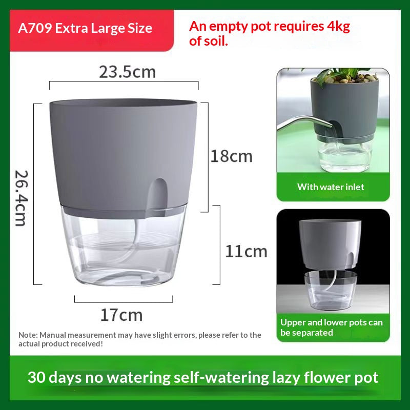Self-Watering Smart Plant Pot | Keeps Plants Healthy for Weeks